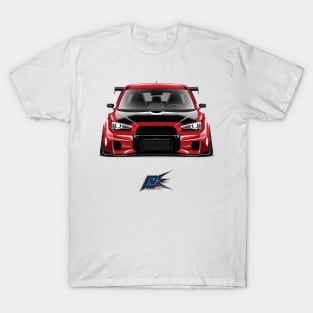 varis mitsubishi evox red T-Shirt